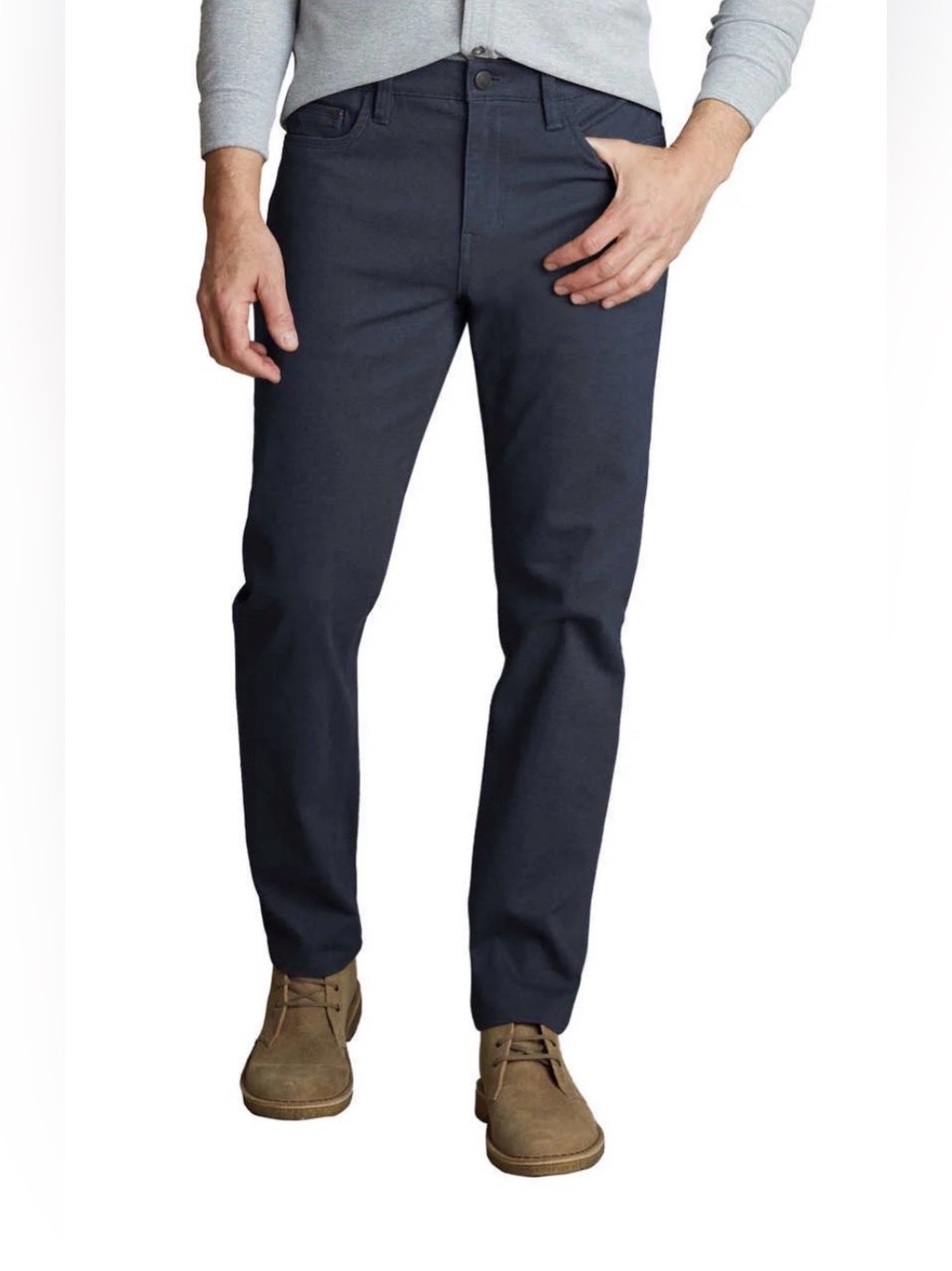 English Laundry Slim Straight Jeans in Navy